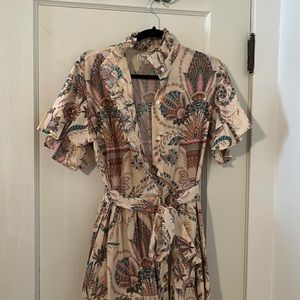 Mille Victoria maxi dress in Versailles print, M